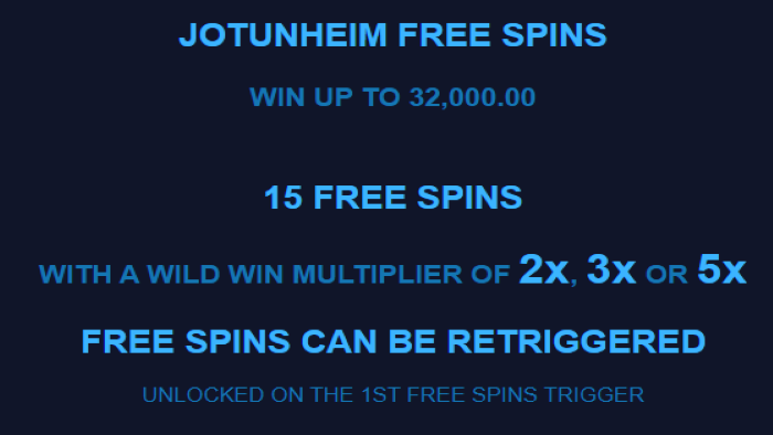 Jotunheim Free Spins at Thunderstruck Wild Lightning