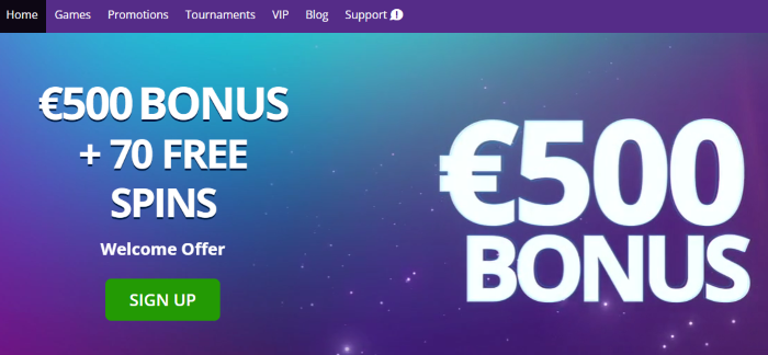 Kasino OmniSlots 500 Euro BONUS + 70 Putaran Gratis Mainkan Nyata atau Main untuk Bersenang-senang