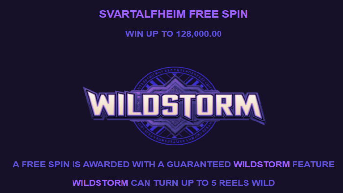 Svartalfheim Free Spins at Thunderstruck Wild Lightning