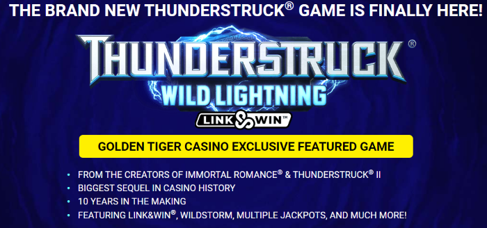 Thunderstruck Wild Lightning Slot Stormcraft Studios Game Review