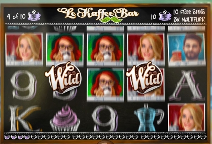 Le Kaffee Bar Online Slot Game