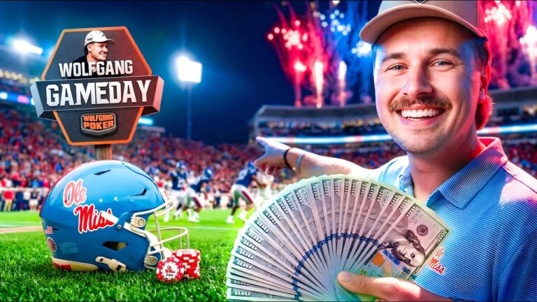 Big Action Poker at University of Mississippi! (MASSIVE COOLER!)