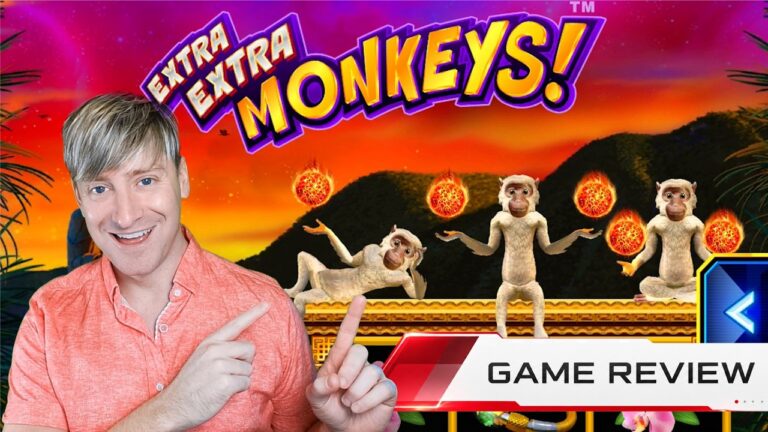 Ultimate Fire Link Extra Extra Monkeys review! #slots #slotmachines #casino