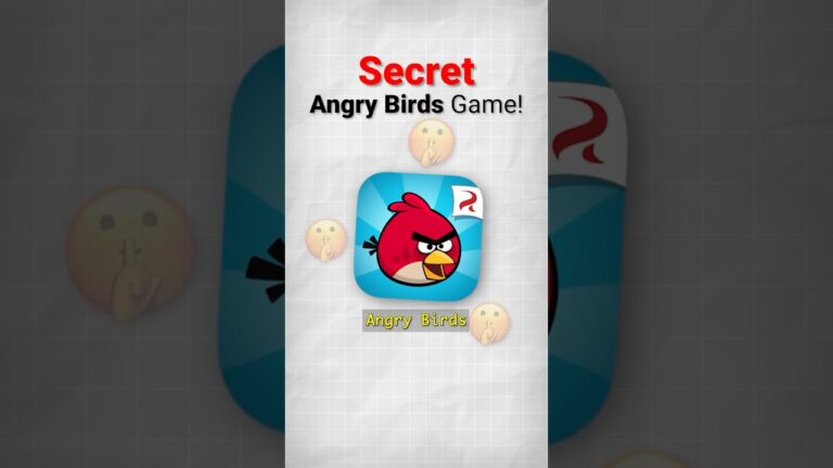 That’s The Next Secret Angry Birds Game!