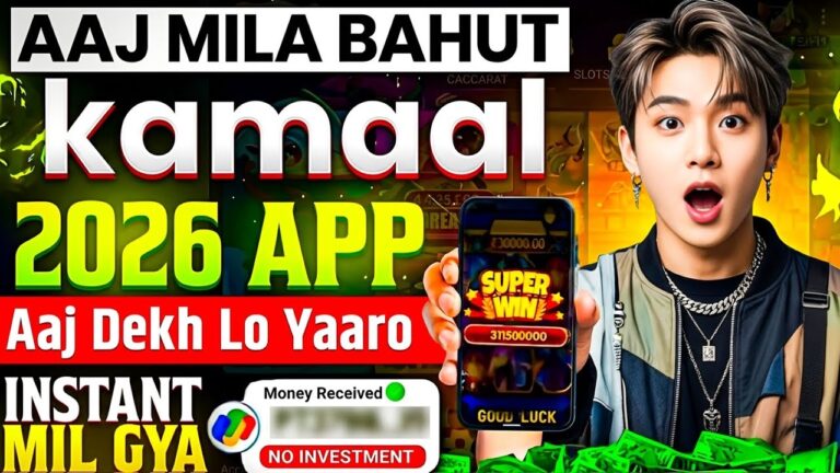 Win Real Cash in the New Slots Game 2026 | No Investment & Fast Withdrawals New Earning App