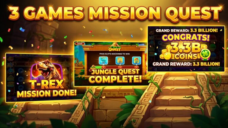 Cracking the 3 Games Mission Quest! 🎰 Jackpot Master Casino iPad Gameplay