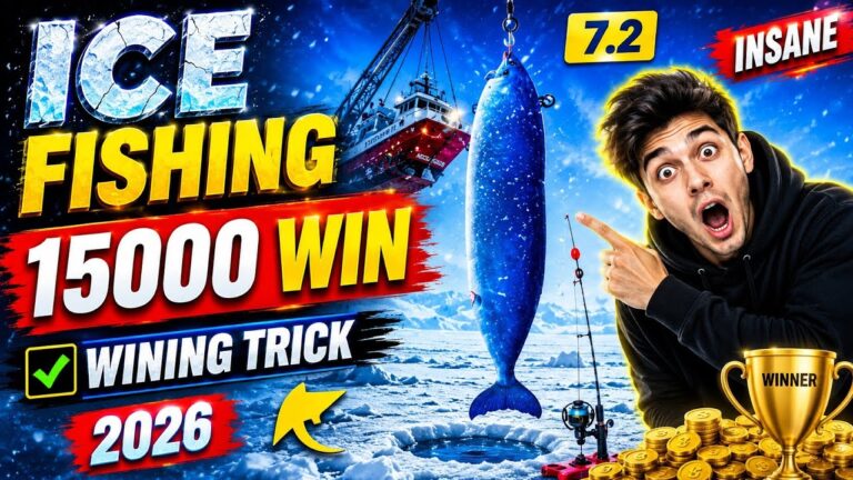 Royal X Casino Ice Fishing Game Winning Trick | Ice Fishing Game Review | Ice Fishing Winning Trick