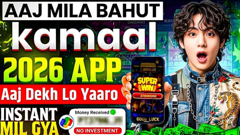 Win Real Cash in the New Slots Game 2026 | No Investment & Fast Withdrawals New Earning App