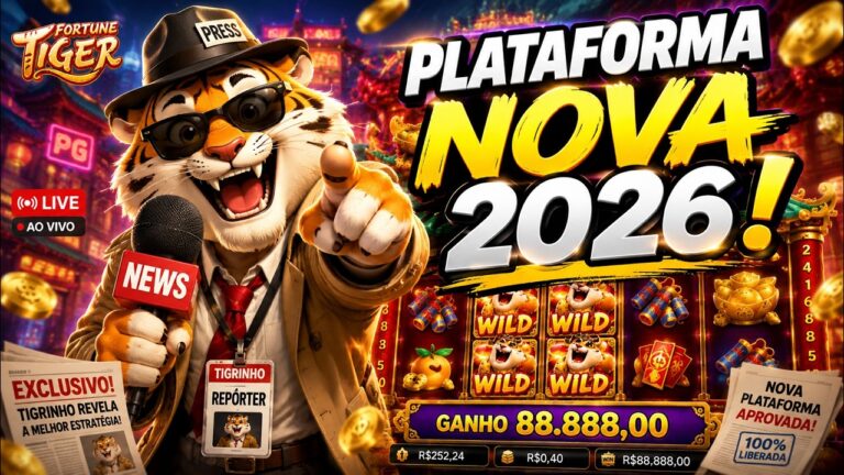 PLATAFORMA NOVA HOJE – PLATAFORMA NOVA COM BONUS – FORTUNE TIGER COMO JOGAR – PLANTÃO BET EP 2