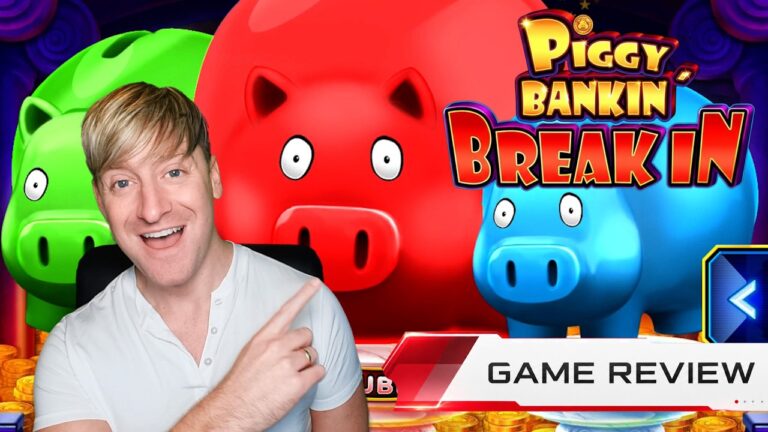 Piggy Bankin’ Break In review! #slots #slotmachines #quickhitslots
