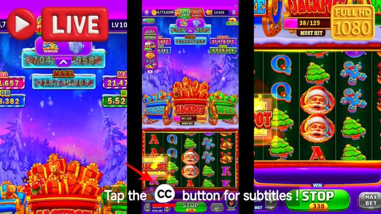 Played 777 Casino Slot Free Play Then Grand Cash Casino Said HOLD MY JACKPOT Sleigh of Riches Slots