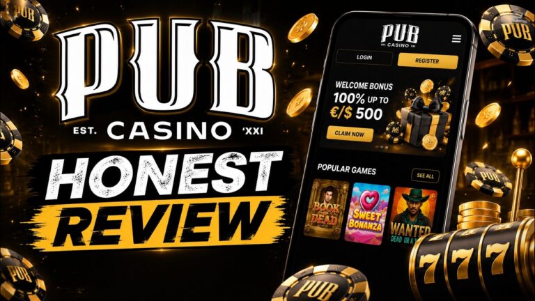 Pub Casino Review 2026 | Is Pub Casino Legit Honest Review & Features