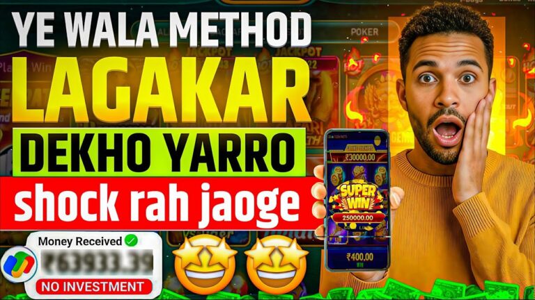 Win Real Cash in the New Slots Game 2026 | No Investment & Fast Withdrawals New Earning App