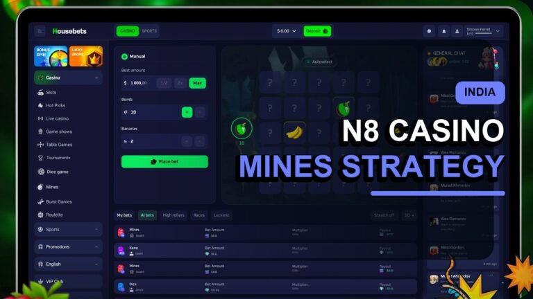N8 Casino India: Exploring the Exciting World of Online Casino Games