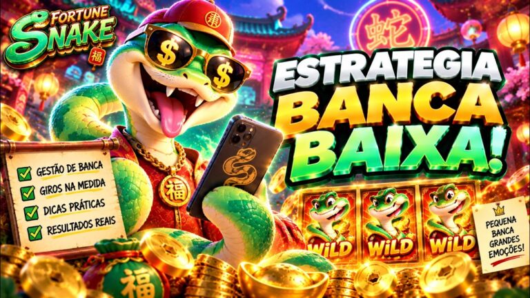 PLATAFORMA NOVA COM BONUS HOJE! PLATAFORMA NOVA HOJE – PLATAFORMA NOVA BET – FORTUNE SNAKE!