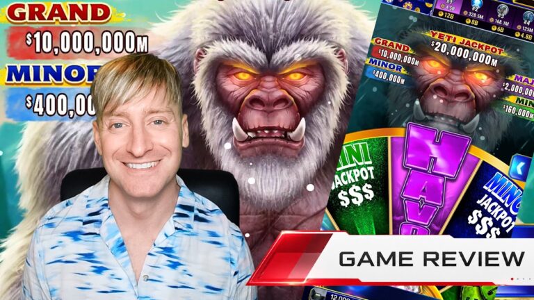 Yeti Frozen Frontier review! #slots #slotmachines #quickhitslots