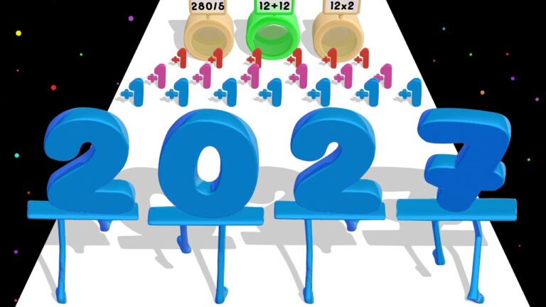 Number Race: TOP 1 MATH GAME MOBILE – Level Up Number Infinity Run Race Max Level ASMR MathGame